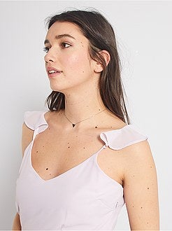 Robe de cérémonie plissée - Kiabi