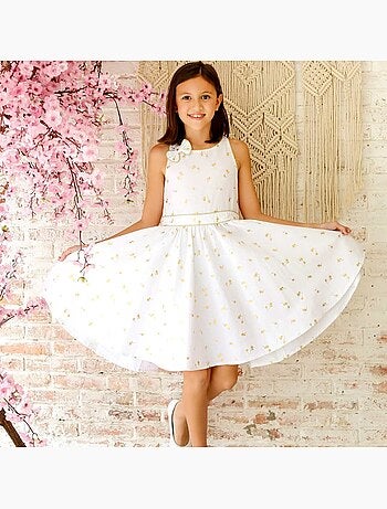 Robe de Cérémonie qui Tourne en Lin et HEPBURN - La Faute à Voltaire