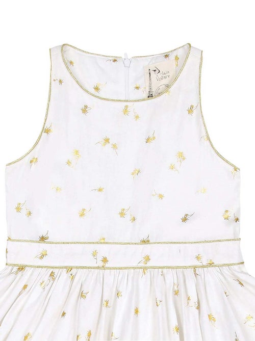 Robe de Cérémonie  qui Tourne en Lin  et   HEPBURN - La Faute à Voltaire - Kiabi