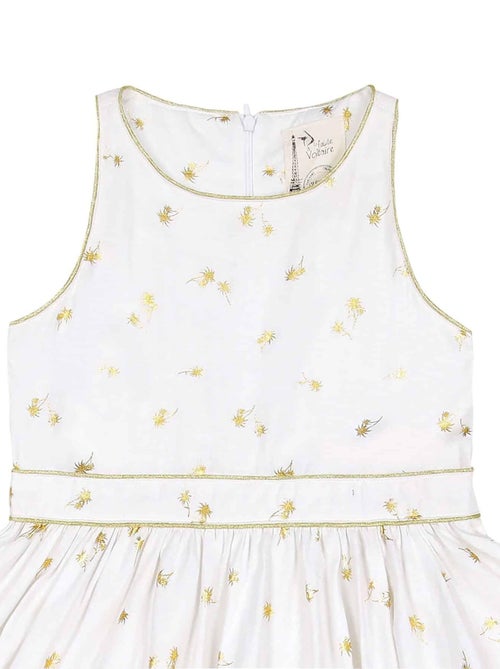 Robe de Cérémonie  qui Tourne en Lin  et   HEPBURN - La Faute à Voltaire - Kiabi