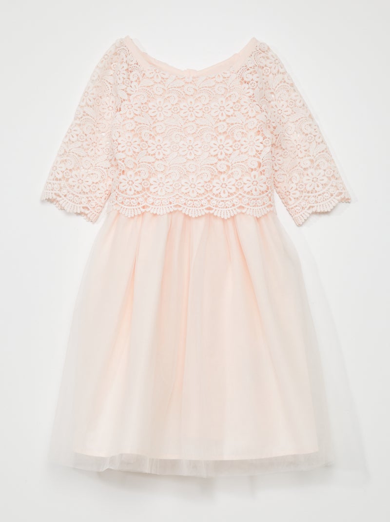 Robe de cérémonie Rose - Kiabi