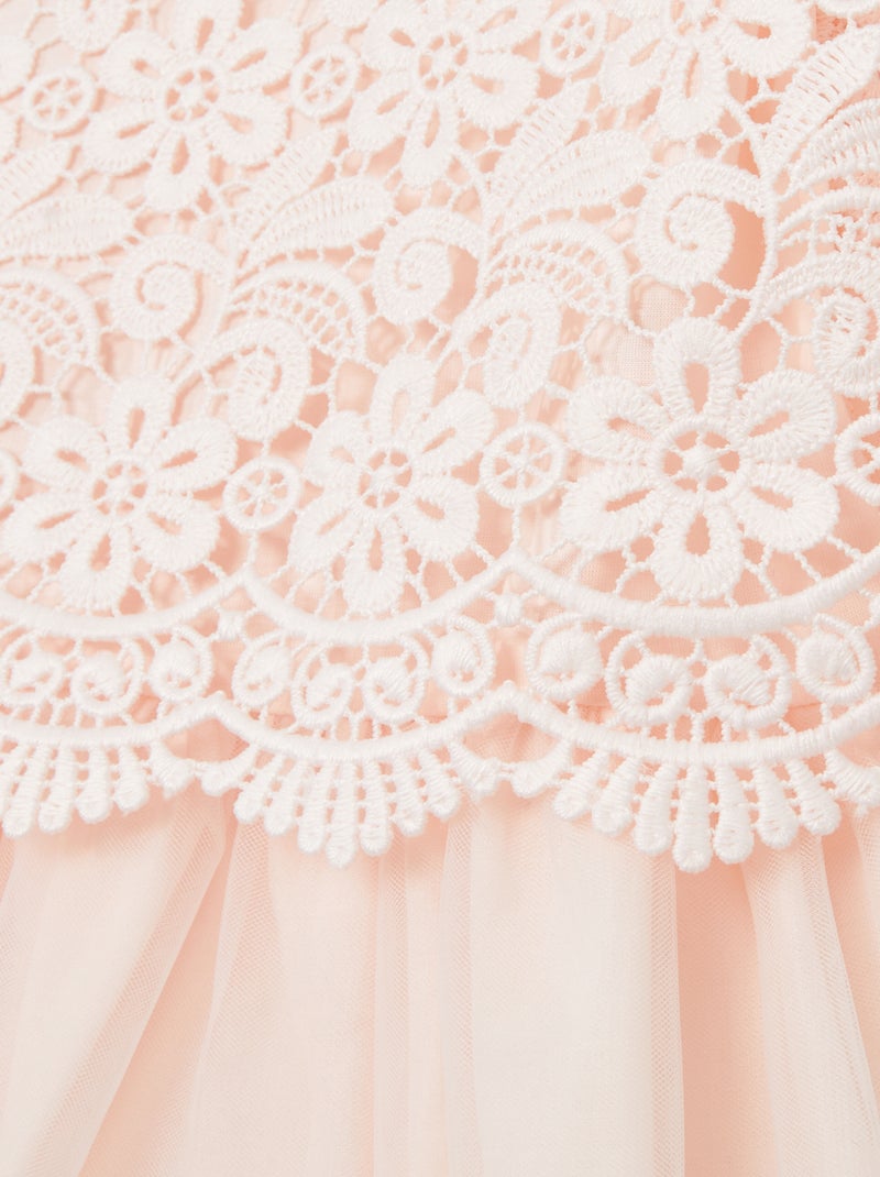 Robe de cérémonie Rose - Kiabi