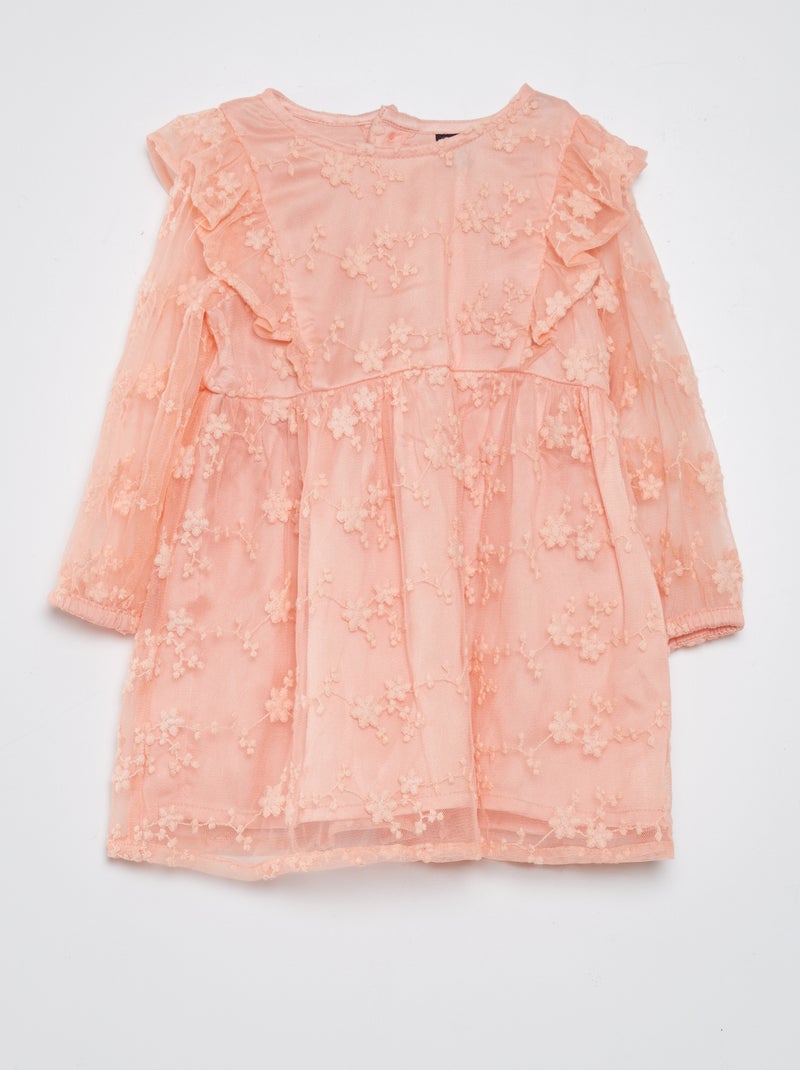 Robe de cérémonie Rose - Kiabi
