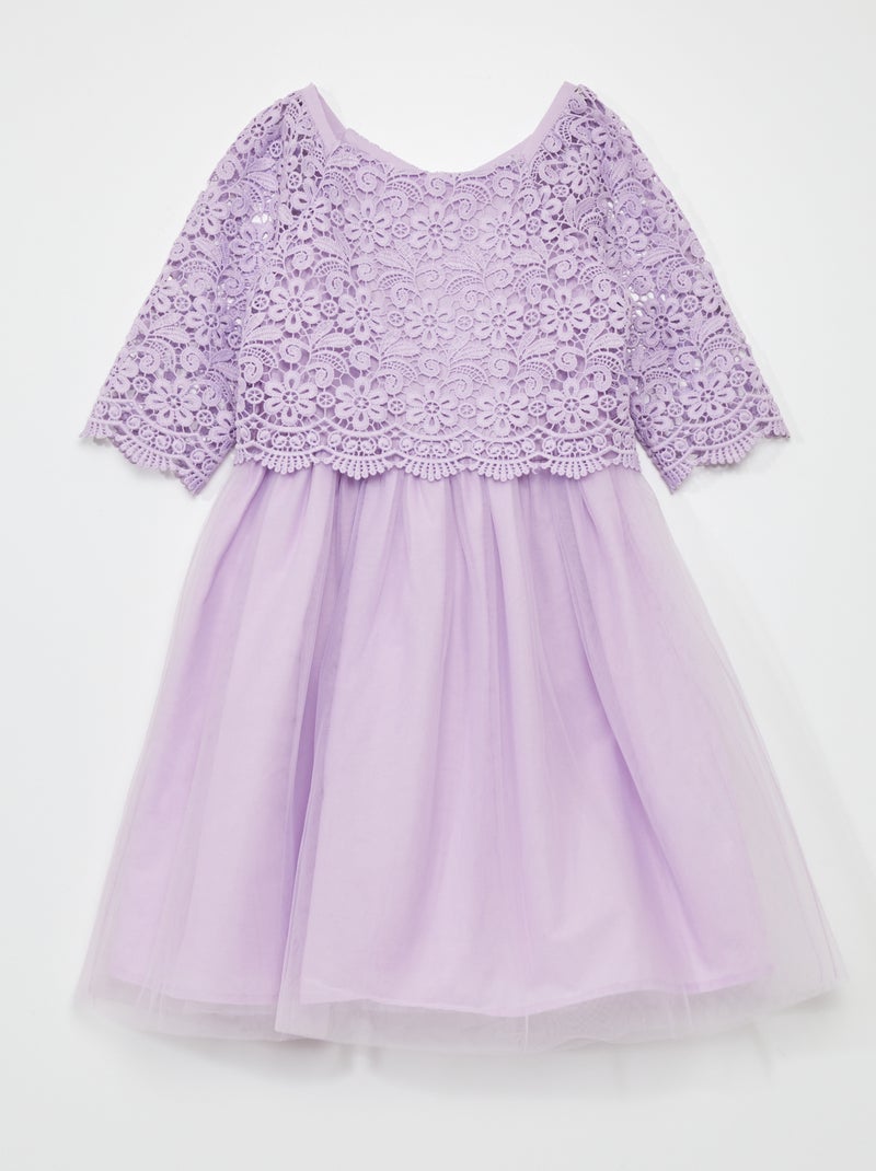 Robe de cérémonie Violet - Kiabi