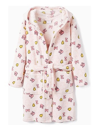 Robe de chambre à capuche Disney Minnie 'Zippy' - Kiabi