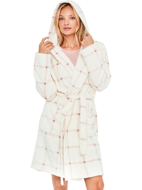 Robe de chambre à capuche pc2 - Kiabi Robe de chambre à capuche pc2 - Kiabi