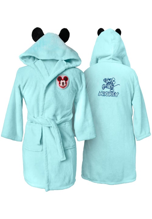 Robe de chambre brodée à capuche, DISNEY HOME MICKEY CLASSIC - Kiabi