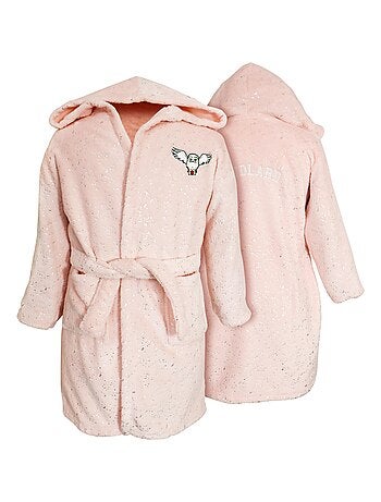 Robe de chambre brodée à capuche, HARRY POTTER HEDWIGE