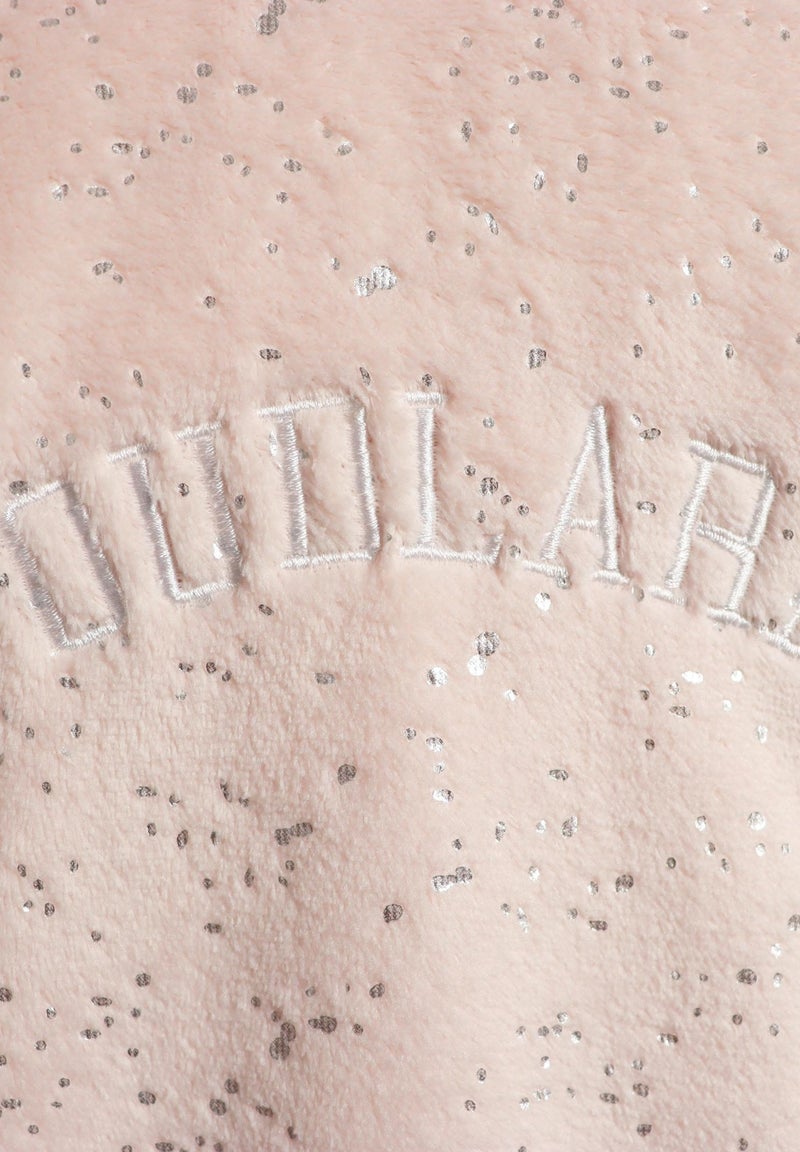 Robe de chambre brodée à capuche, HARRY POTTER HEDWIGE Rose clair - Kiabi