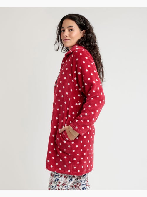 Robe de chambre chaude à manches longues Minnie Mouse Disney pour étudiantes - Kiabi Robe de chambre chaude à manches longues Minnie Mouse Disney pour étudiantes - Kiabi