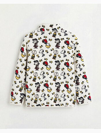 Robe de chambre chaude à manches longues PEANUTS pour filles
