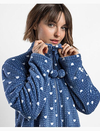 Robe de chambre chaude à manches longues pour femme admas >