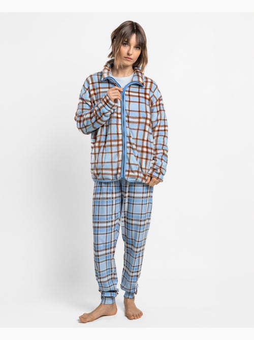 Robe de chambre chaude à manches longues pour femme ADMAS Dreams - Kiabi Robe de chambre chaude à manches longues pour femme ADMAS Dreams - Kiabi