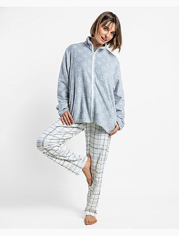 Robe de chambre chaude à manches longues pour femme ADMAS