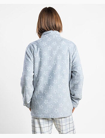 Robe de chambre chaude à manches longues pour femme ADMAS