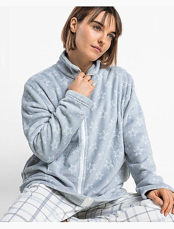 Robe de chambre chaude à manches longues pour femme ADMAS