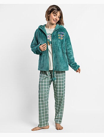 Robe de chambre chaude à manches longues pour femme Disney, motif Simplet