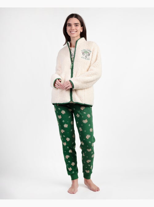 Robe de chambre chaude à manches longues pour femme STAR WARS MANDALORIAN Grogu - Kiabi Robe de chambre chaude à manches longues pour femme STAR WARS MANDALORIAN Grogu - Kiabi