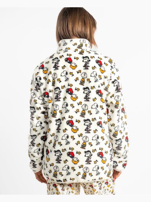 Robe de chambre chaude à manches longues pour femmes PEANUTS - Kiabi Robe de chambre chaude à manches longues pour femmes PEANUTS - Kiabi