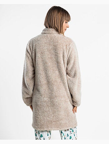 Robe de chambre chaude à manches longues Snoopy Mountain pour femme PEANUTS