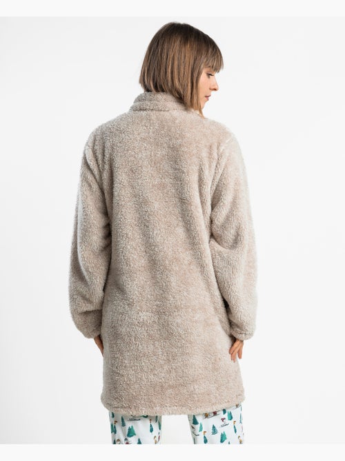 Robe de chambre chaude à manches longues Snoopy Mountain pour femme PEANUTS - Kiabi Robe de chambre chaude à manches longues Snoopy Mountain pour femme PEANUTS - Kiabi