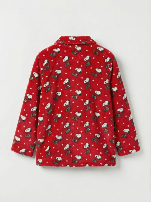 Robe de chambre chaude à manches longues Snoopy pour filles, motif Peanuts - Kiabi Robe de chambre chaude à manches longues Snoopy pour filles, motif Peanuts - Kiabi