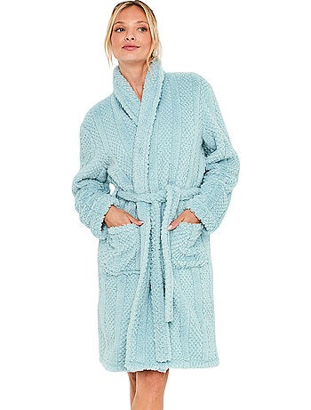 Robe de chambre col châle pc2