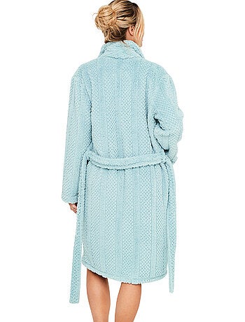 Robe de chambre col châle pc2