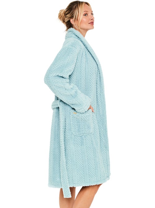 Robe de chambre col châle pc2 - Kiabi Robe de chambre col châle pc2 - Kiabi