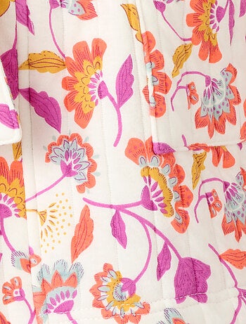 Robe de chambre courte matelassée - Damart