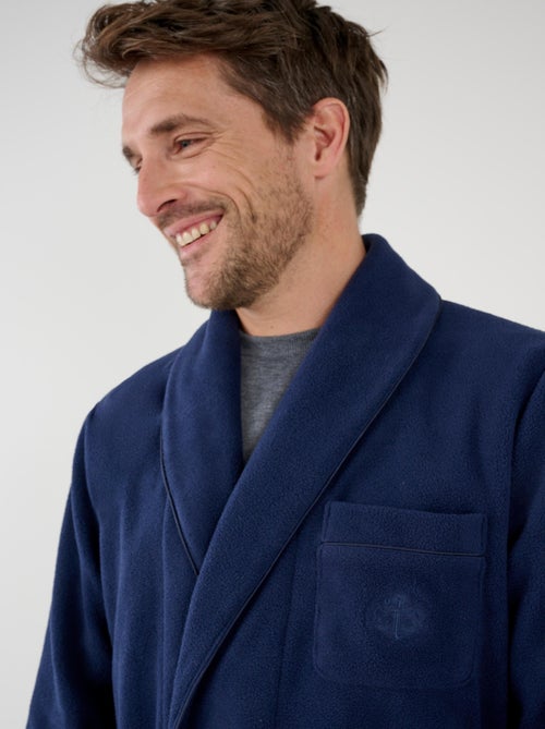 Robe de chambre courte Thermolactyl en maille polaire - Damart - Kiabi