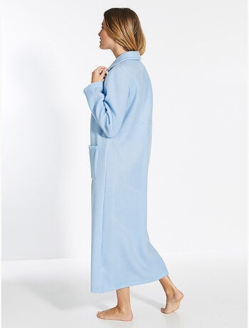 Robe de chambre courtelle col Claudine - DAXON
