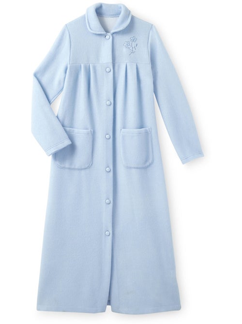 Robe de chambre courtelle col Claudine - DAXON - Kiabi