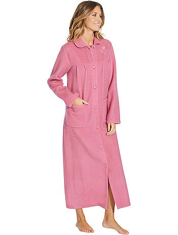 Robe de chambre courtelle col Claudine - DAXON