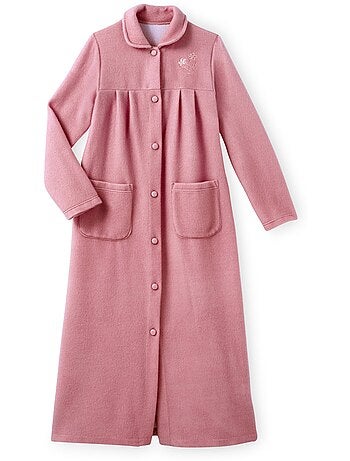 Robe de chambre courtelle col Claudine - DAXON