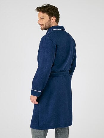 Robe de chambre en molleton Courtelle®, manches longues - Damart