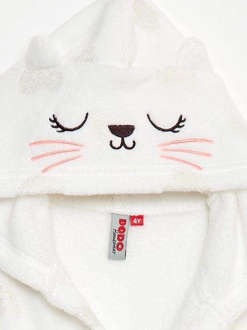 Robe de chambre en polaire - Kiabi