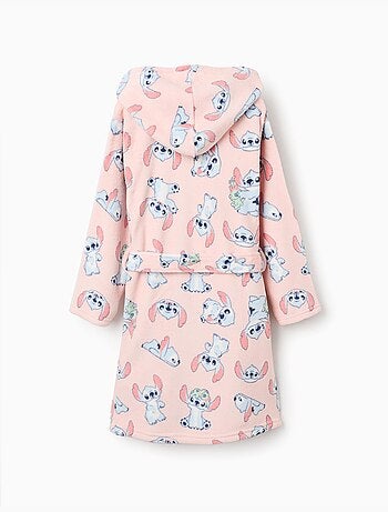 Robe de chambre en polaire corail avec motif Stitch