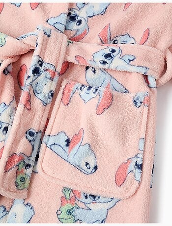 Robe de chambre en polaire corail avec motif Stitch