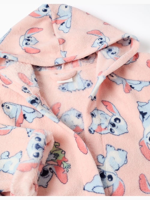 Robe de chambre en polaire corail avec motif Stitch - Kiabi
