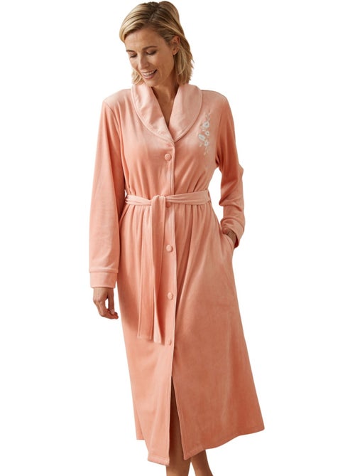 Robe de chambre en velours - DAXON - Kiabi