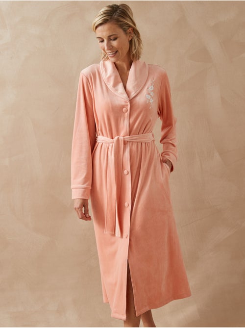 Robe de chambre en velours - DAXON - Kiabi