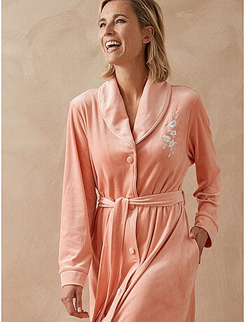Robe de chambre en velours