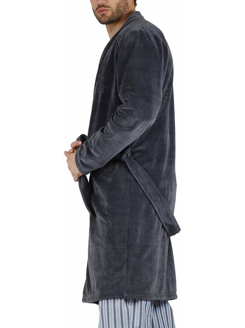 Robe de chambre Every Stripes - Kiabi