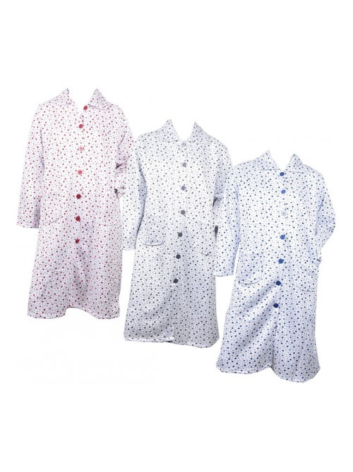 Robe de Chambre femme Matelassée - Pack de 3 - Kiabi