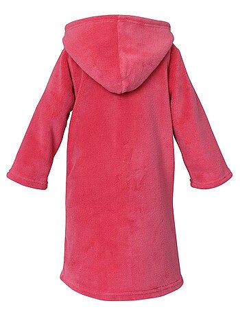ROBE DE CHAMBRE FILLE LONGUE ROSE
