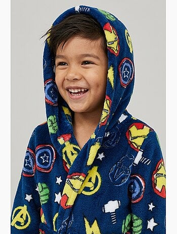 Robe de chambre garçon avengers - licence officielle