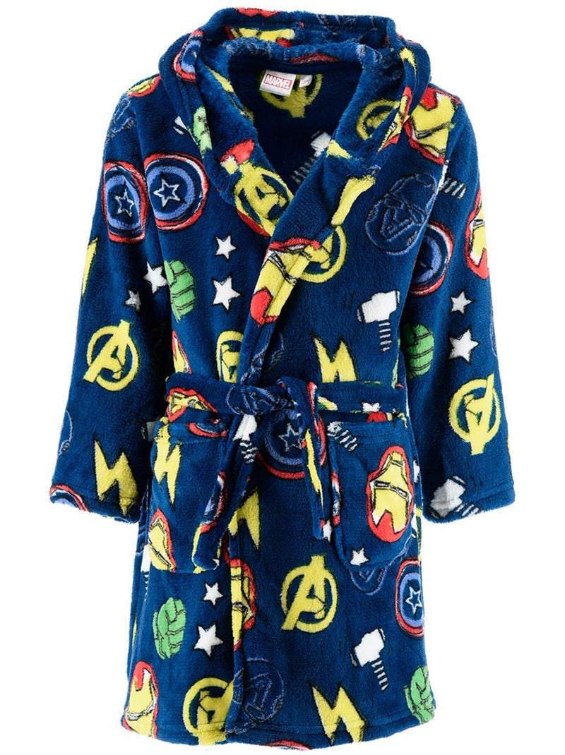Robe de chambre   garçon avengers - licence officielle Bleu - Kiabi