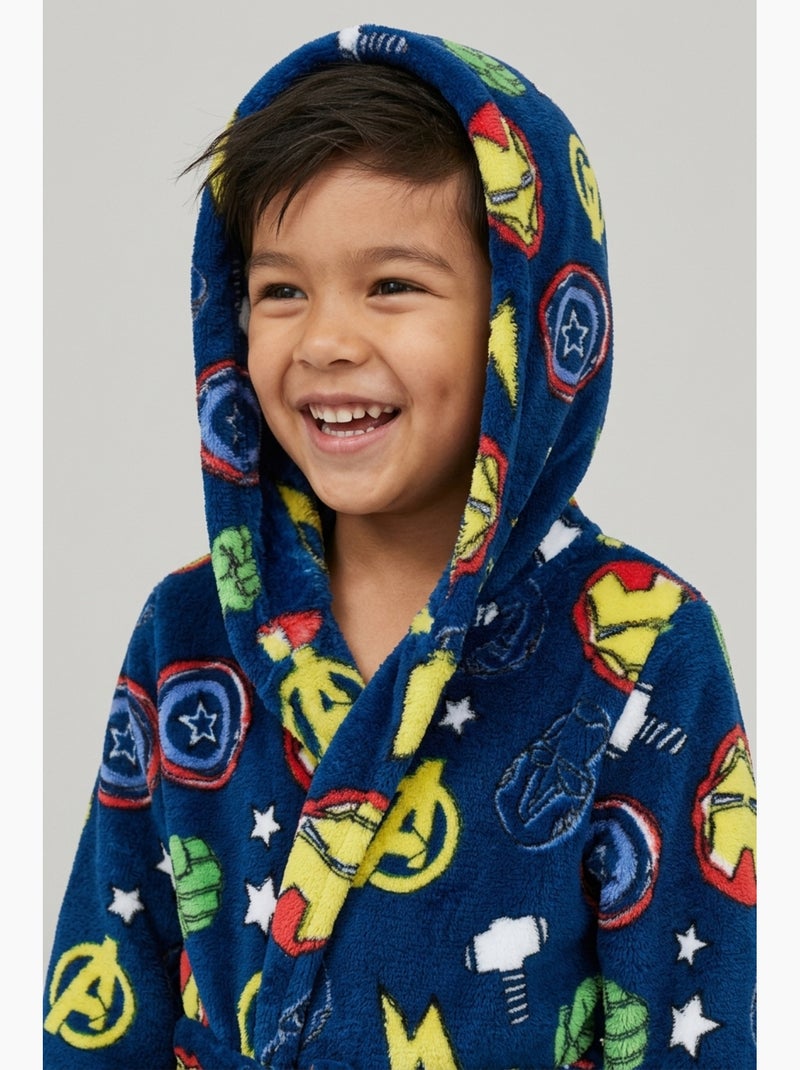 Robe de chambre   garçon avengers - licence officielle Bleu - Kiabi