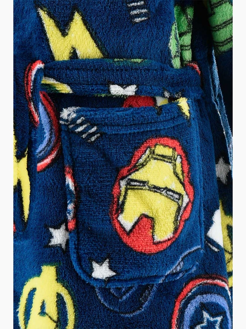 Robe de chambre   garçon avengers - licence officielle Bleu - Kiabi